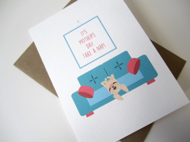 French Bulldog Mother's Day Card Etsy